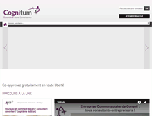 Tablet Screenshot of cognitum.fr
